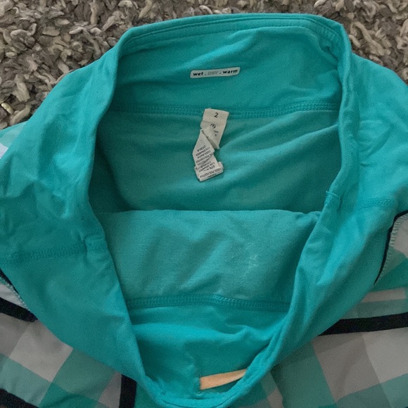 Lululemon Blue Checkmate Speed Shorts - Picture 5 of 6